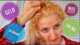 BlondMe Schwarzkopf | DIY | Haare selbst färben | BlondMe Ice toner | Gelbstich | no yellow | Blond