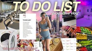 complete my TO DO LIST with me! (vlog)  | *productive & motivating*