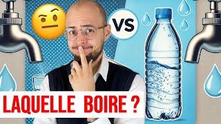 Eau du robinet ou en bouteille plastique : laquelle boire ?