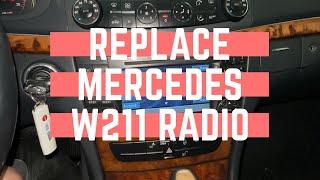 Mercedes W211 E-Class E320 E500 E55 Radio Swap