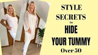 How To Hide A Belly Over 50 │Tops to Wear to Hide Belly Fat