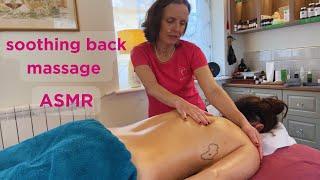 ASMR Calming Back Massage After Serious Hit & Run Accident! Unintentional ASMR Real Person