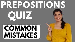 Prepositions In English Grammar | Quiz/Practice | Common Mistakes | English Grammar Lesson| ChetChat