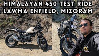 Himalayan 450 Test Ride | Mizoram | Lawma Enfield