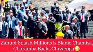 WATCH: Zanupf Splash Millions & Blame Chamisa While Charamba Backs Chiwenga