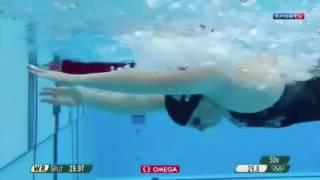 Olympic Games 2016. 100m Breaststroke. Lily King - wrong turn