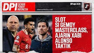 LIVERPOOL BANTAI BAYER LEVERKUSEN, ARNE SLOT AJARIN XABI ALONSO DI CHAMPIONS LEAGUE - DPI - EPS 1434