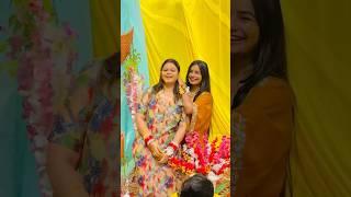 Bestie’s Wedding  #crafteraditi #wedding #minivlog #weddingvlog #shorts #friend ​⁠@CrafterAditi