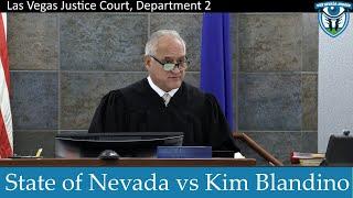 The State of Nevada vs Kim Blandino, November 20, 2024