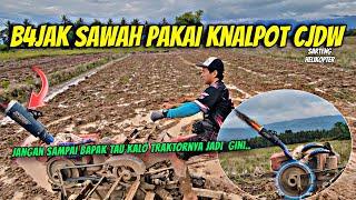 SUARANYA GAHAR‼️KNALPOT CJDW BUAT BAJ4K SAWAH‼️