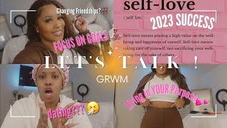 GRWM:  GET BACK FOCUSED, LIMITING DISTRACTIONS, FINDING *very motivating*