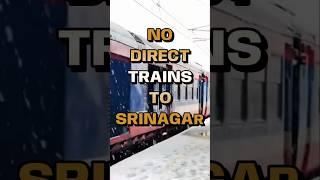 Railways will not operate direct trains to Srinagar!#indianrailways#train#jammu#srinagar#katra #info