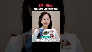 2주 -8kg! 저탄고지 다이어트 식단 추천 #다이어트식단 #연예인다이어트 꿀팁 총정리