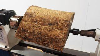 Woodturning | The Wormiest Firewood!