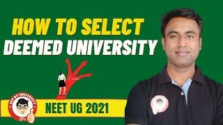 Selecting Best Deemed Universities in India | Deemed University Comparison | Get My University 