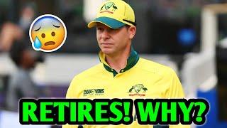 STEVE SMITH RETIRES! WHY? | Australia Steve Smith Retirement Champions Trophy 2025 Cricket News