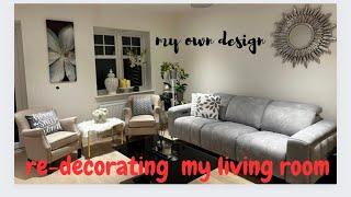 Re-decorating my living room /my own design