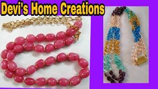 Handmade bead chains |పూసల దండలు|9701251334|