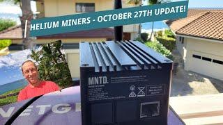 One Minute Crypto  Helium Miner Oct 27th Update - 20% ROI! Stats - 3 Areas Island/City/Rural! #4K