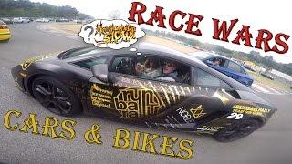 RACE WARS 2017 !! Tuningcars & bikes at a DRAGRACE