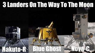 Three Lunar Landers? Why Everyone Is Going To The Moon.