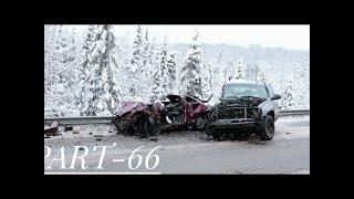 Winter Car Cras compilation 2021 russia part 66 road ,snow  crash #carcrash  #dashcam  #extreme