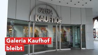 Galeria Kaufhof in Wismar und Rostock bleibt