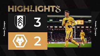 Late penalty defeat | Fulham 3-2 Wolves | Highlights