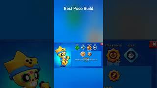 Best Build Poco Brawl Stars #shorts #brawlstars #poco #unpocoloco #fy