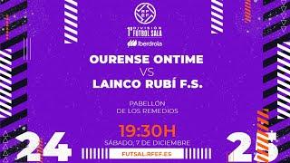 OURENSE ONTIME - LAINCO RUBÍ FS | PRIMERA DIVISIÓN FEMENINA FÚTBOL SALA | J13