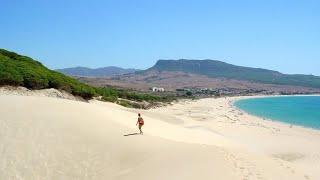 beautiful tarifa beach spain, December 2022