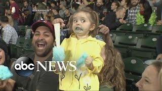 Little Girl Loses Her Mind Over Cotton Candy