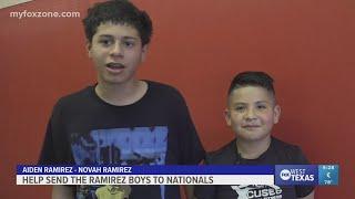 Two young athletes call on the community to help fulfill their dream of competing at nationals