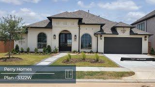 Perry Homes | 3322W Plan Inventory Home Tour | Elyson