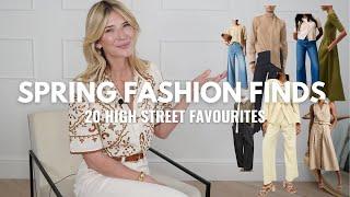 20 MARCH FASHION FAVOURITES | SHOPPING THE HIGH STREET | CLASSIC SPRING STYLE