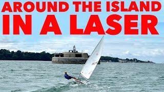 I’m going to sail around the Isle of Wight…in a dinghy