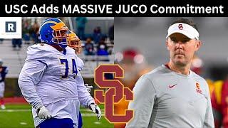 USC Adds MASSIVE JUCO Commitment | USC Football News | Erwin Taomi