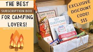 The Best Camping Subscription Box "Out Of The Box Camping" Unboxing (PERFECT gift for campers!)