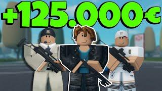 125.000€ durch SECURITY auf meinem NEUEN NOTRUF HAMBURG ACCOUNT | ROBLOX Deutsch