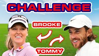 Tommy Fleetwood And Brooke Henderson Irons Challenge | TaylorMade Golf