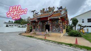 Maenam in the rain, Koh Samui Thailand