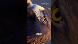 Golden Eagle: Nature's Most Majestic Predator in Action! #goldeneagle #shorts #facts