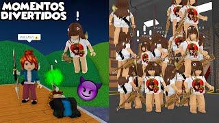 Jugando MURDER MISTERY 2 pero con COMANDOS DE ADMIN (Momentos Divertidos) Puedo Volar MM2 Roblox