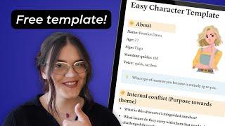 Easy Character Template on Notion (Let’s Create Bea’s Story)