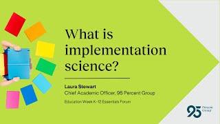 EdWeek's K-12 Essentials Forum with Laura Stewart | 95 Percent Group