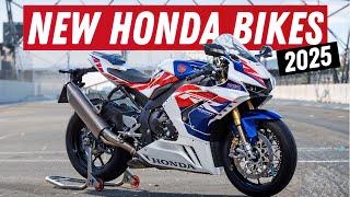 7 New Honda Motorcycles For 2025