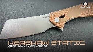 Quick Review at the Kershaw Static SMKW Copper Exclusive in D2