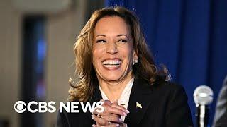 Harris speaks at watch party after Trump debate