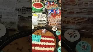 미쿡 노동절  애국심 넘치는 흔한슈퍼마켓 쿠키케이크 Labor Day Special Patriotic Cookies & Cakes아시안 거의 못보는 미국시골vlog#Shorts