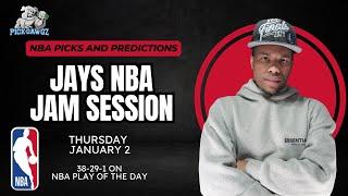 NBA Picks & Predictions Thursday 1/2/25 | Jay's NBA Jam Session